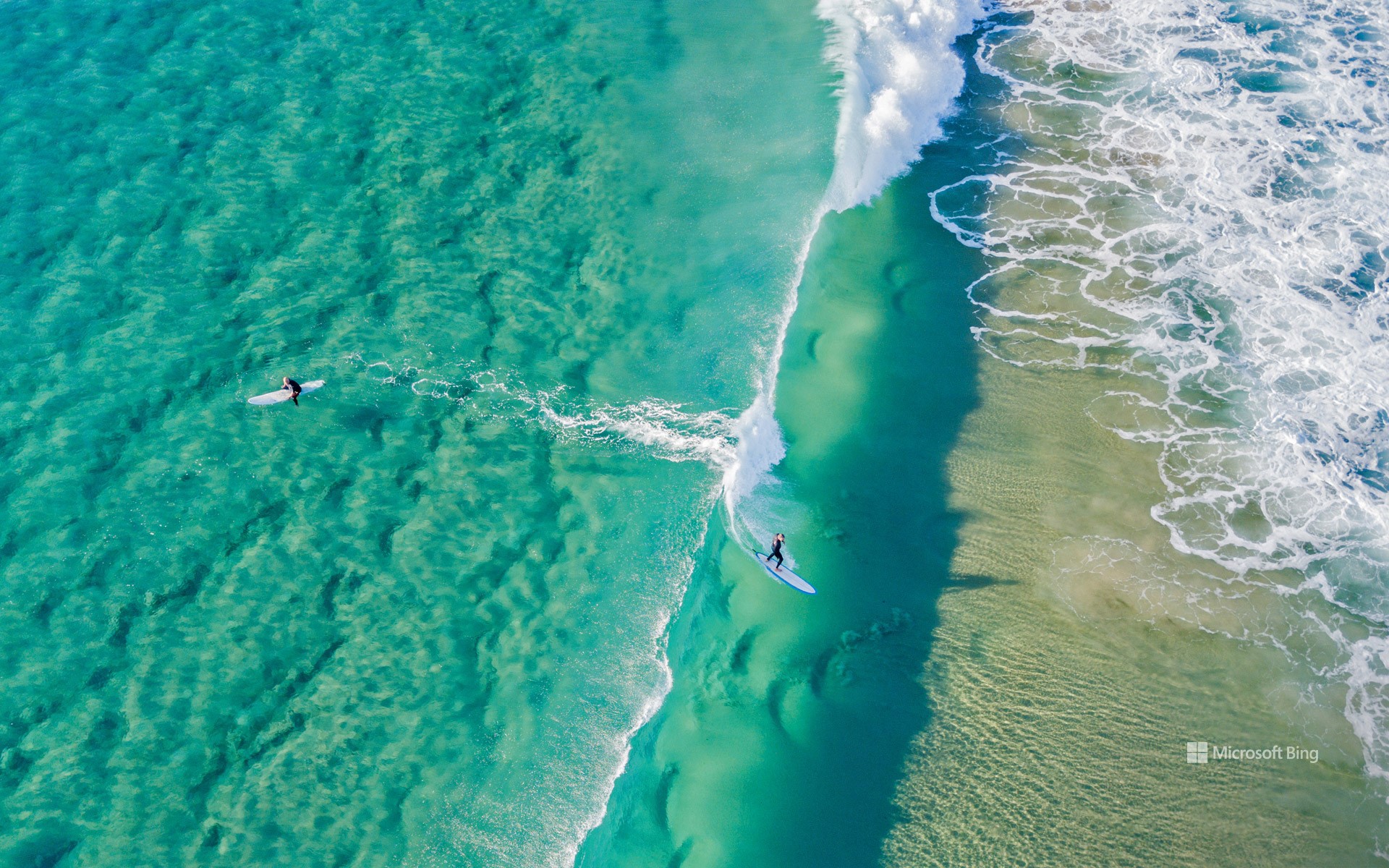 Surfisti a Palm Beach sulla Gold Coast, Queensland, Australia (© Darren Tierney/Getty Images)